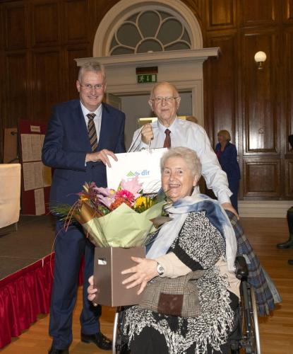 Presentation to Tony and Margaret McCarthy from DLR PPN and CoCo