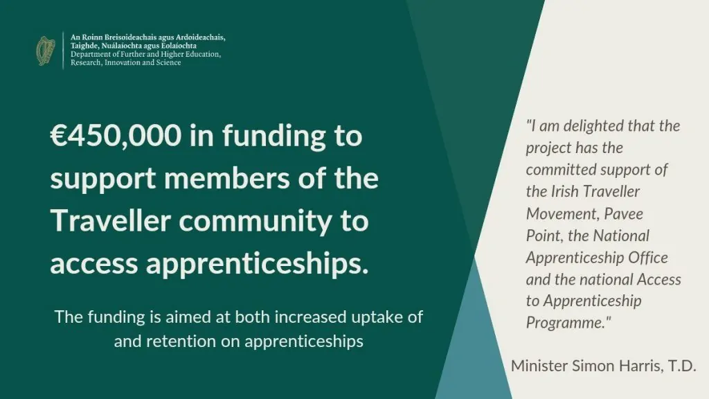 irish traveller movement apprenticeship